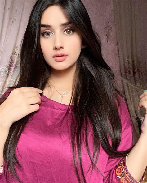 Alishbah Anjum Natural Black Hair Cute Face Beautiful Lips Cute Indian Girl Alishbah Anjum
