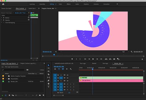 You can replace logo in templates intro edit with premiere. Adobe Premiere Pro Templates Download
