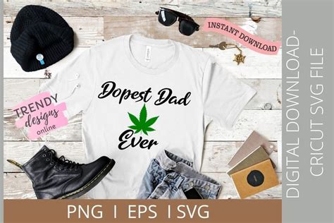 Dopest Dad Ever Svg Graphic By Trendy Designs Online · Creative Fabrica