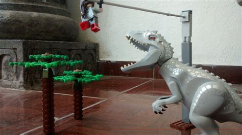 Lego Jurassic World Camp Cretaceous Season 1 Epic Scenes Indominus Rex