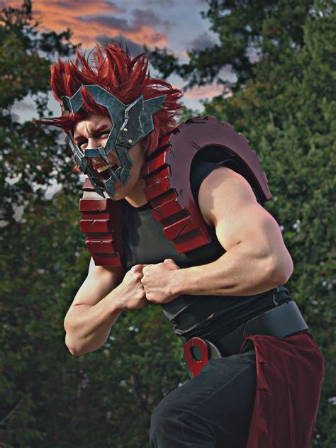 Self My Cosplay Of Kirishima From The Anime My Hero Academia R