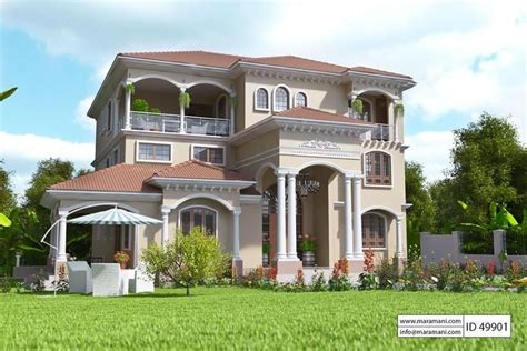 9 Bedroom House Design Id 49901 House Designs By Maramani Best