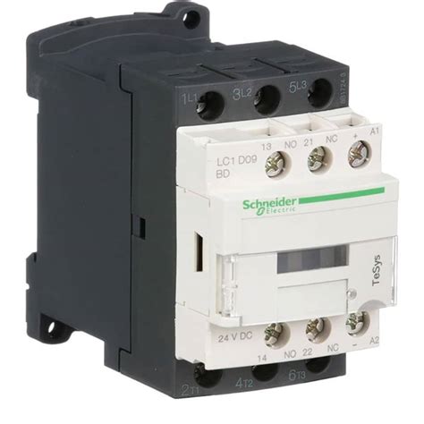 Schneider Electric Lc1d09bd Contactor 9a 24vdc Lc At Zoro
