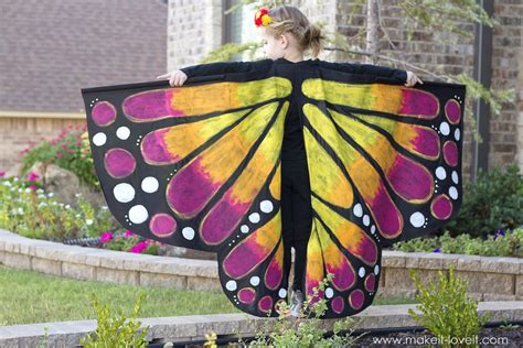 How To Make A Large Wing Butterfly Costume Via Makeit