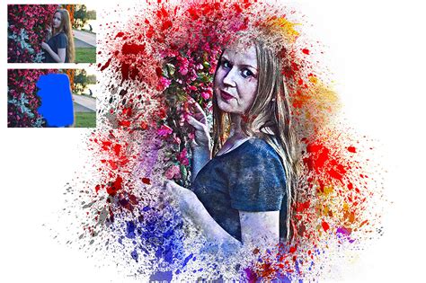 Watercolor Painting Photoshop Action Add Ons Graphicriver