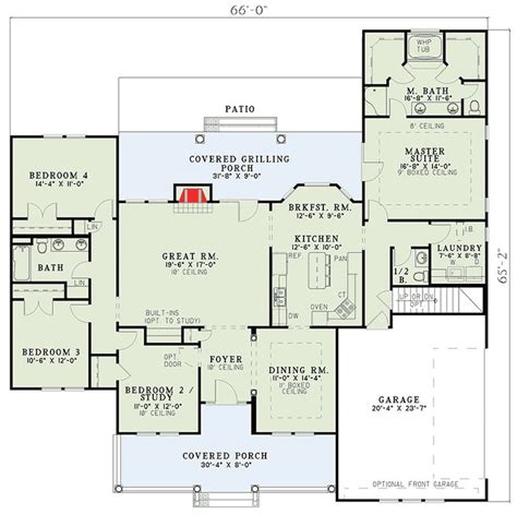 plan  elegant master suite house plans  story  sq ft