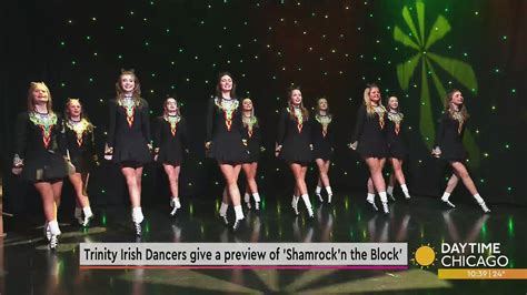 Trinity Irish Dancers Give A Preview Of Shamrockn The Block Youtube