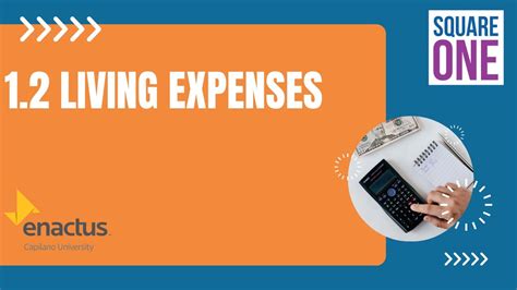 12 Living Expenses Youtube