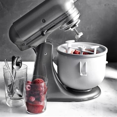How To Use Kitchenaid Mixer Ice Cream Attachment Kitchen Photos Collections