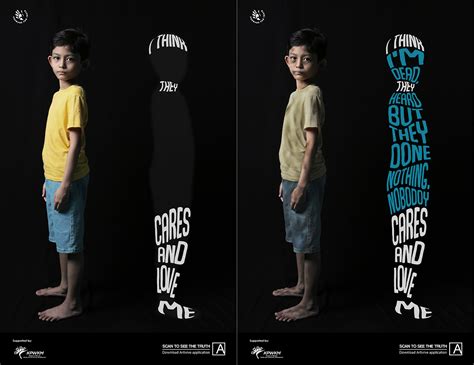 Awareness Campaign Child Abuse On Behance