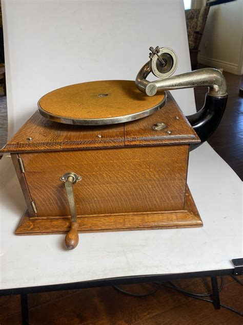Antique Victor Victrola Vv Iv Talking Machine Phonograph 1910 Hand