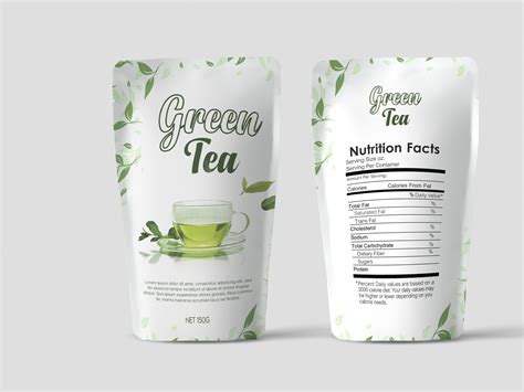 Tea Packet Label Design By Mahbub Alam On Dribbble