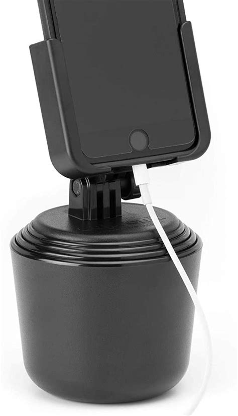 weathertech cupfone cup holder for car phone mount automobile cradle compatible with iphone and