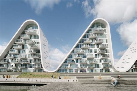 Henning Larsen Wave Building Completed In Denmark Curbed
