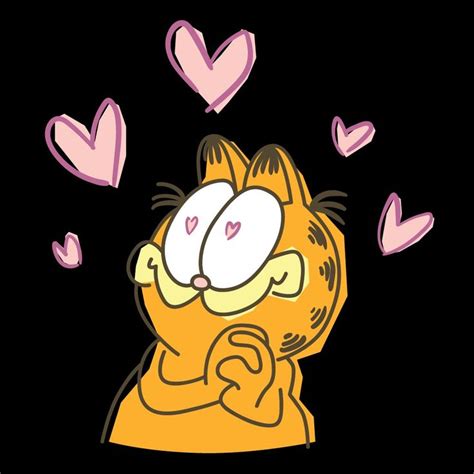 Pin By Anpar On Garfield Love Stickers Enamel Pins Garfield