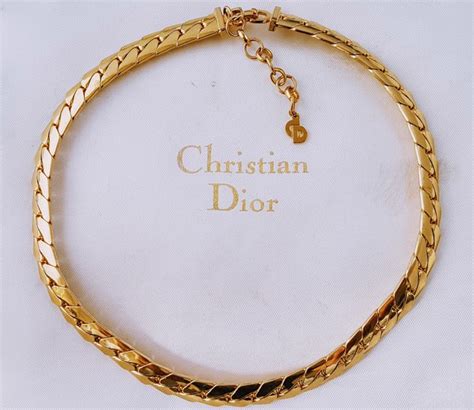 Christian Dior Gold Plated Choker Catawiki