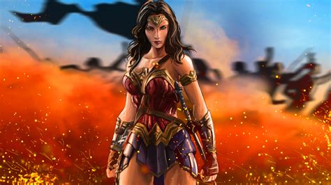 Wonder Woman Wallpaper 4k 3840x2160 Download Hd Wallpaper Wallpapertip