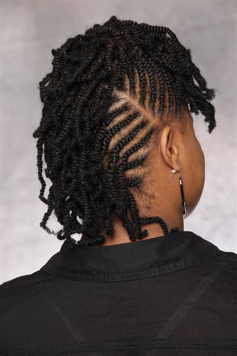 Combination Style Cornrows And Nubian Twist 4 Naturalhair