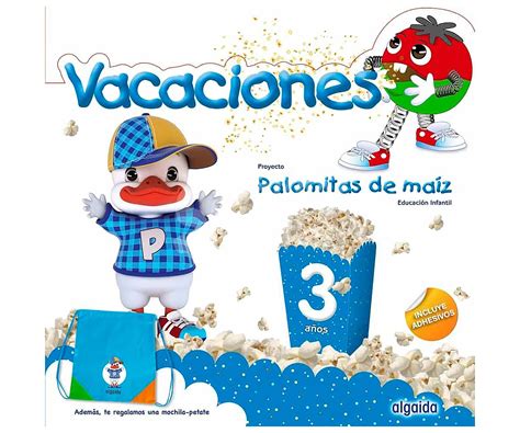 Algaida Vacaciones Palomitas De Maíz 3 Años Vv Aa Género Cuadernos