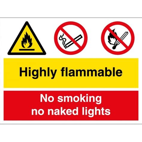 Highly Flammable No Smoking Or Naked Lights Sign My Xxx Hot Girl