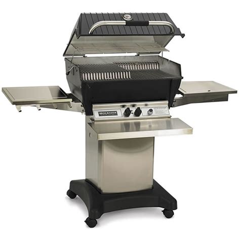 Broilmaster Gas Grill Model P3x With Side Burner Fines Gas