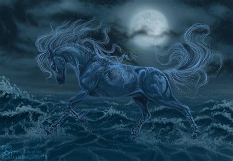 Waterhorse Spirit Horses Fantasy Horses Magical Horses