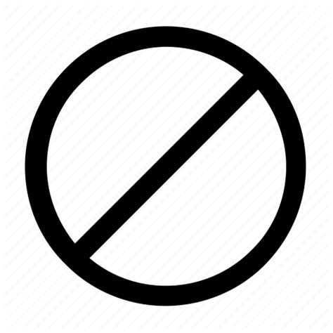 Ban Sign Png Images Png All