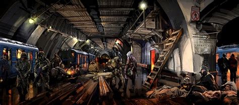 Post Apocalyptic Metro Metro 2033 Concept Art This Is The