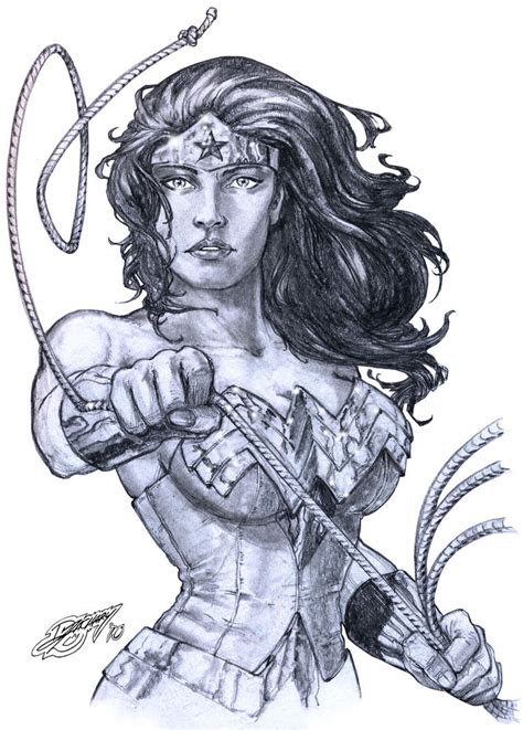 Wonder Woman Character Sketch By Deanzachary On Deviantart