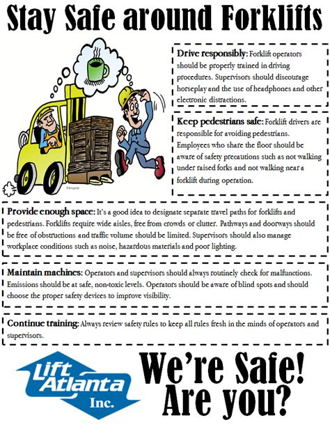 Learn practical ways to champion safety in your warehouses with this actionable guide. Pin by Lift Atlanta, Inc. on Forklift Training Program ...