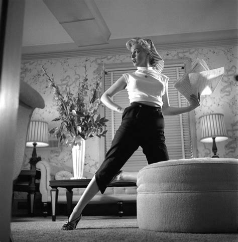 Marilyn Monroe Rehearsing Her Lines In Her Dressing Room At Fox Studios