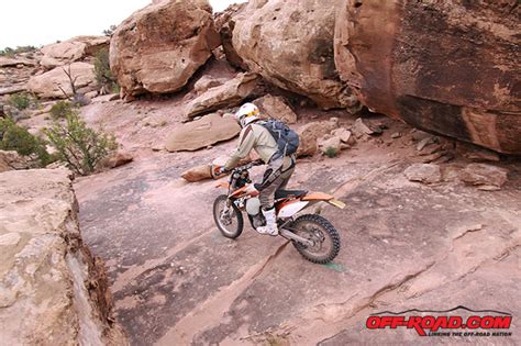 There's no dirt trail to follow, as you're cruising directly on the rocks, so you'll. Off-Road Trails Dirt Bike Riding in Moab, Utah: Off-Road.com