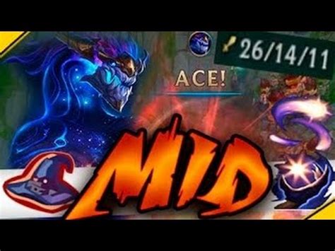 League OF Legend Due Mid Aurelion Sol And Zed Highlight YouTube