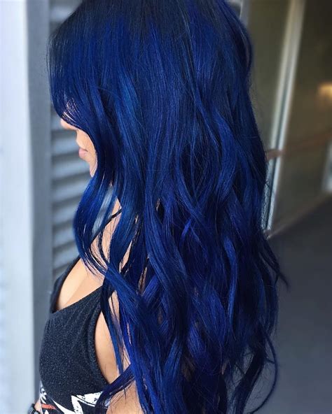 Black Blue Hair Color Pictures Colorxml