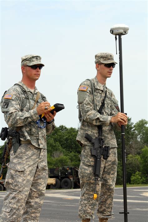 Engineer Soldiers Deploy New Surveying Equipment During Training At