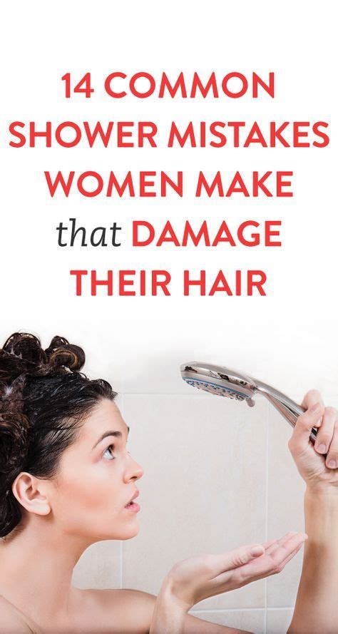 Common Shower Mistakes Women Make That Damage Their Hair Korean Beauty Tips Ingrown Hair