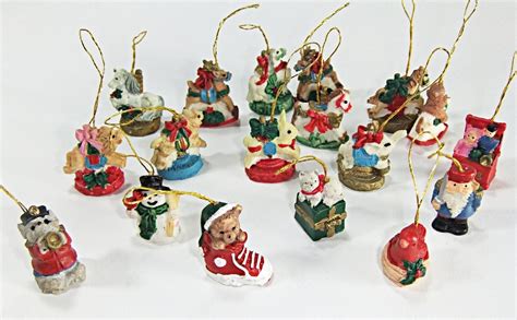 Miniature Christmas Tree Ornaments Miniature Ornaments Big Lot Etsy