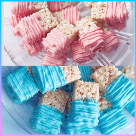 If you do want to provide snacks and treats, choose healthier options. Gender Reveal Easy Diy Snacks - 10 Baby Shower Food Ideas ...