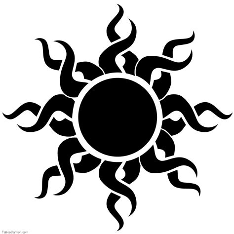 Sun Tattoo Images And Designs