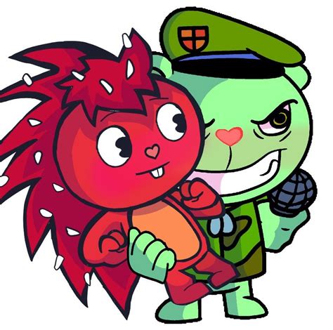 Flippy X Flaky Fnf 💚 💚 💚 Happy Tree Friends Flippy Happy Tree