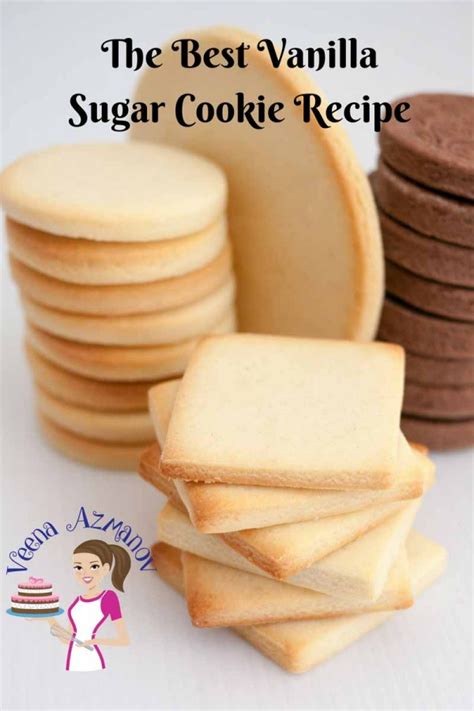 The Best Vanilla Sugar Cookies Vanilla Sugar Cookie Recipe Sugar