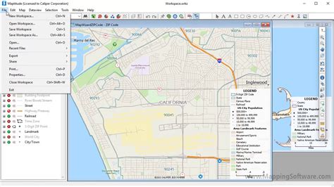 Maptitude 2020 Mapping Software Map Creator Youtube