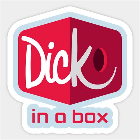 Dick In A Box Dick In A Box Sticker Teepublic