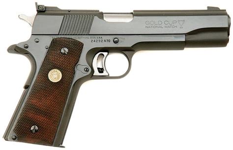 Sold Price Colt Gold Cup National Match Mk Iv Series 70 Semi Auto