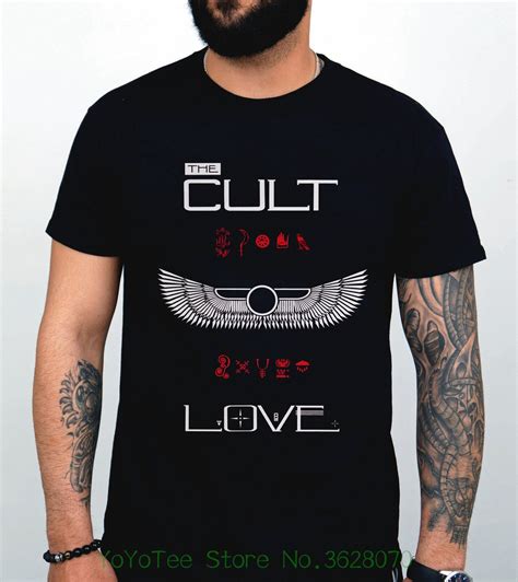 Short Sleeves Cotton Fashion T Shirt Free Shipping The Cult Rock Band T