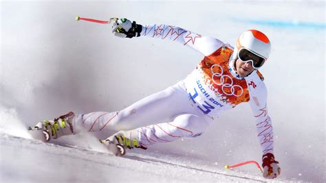 2014 Winter Olympics Bode Miller Leads Opening Downhill Training Run