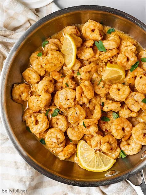 Garlic Butter Shrimp Recipe In 15 Minutes Belly Full Associated
