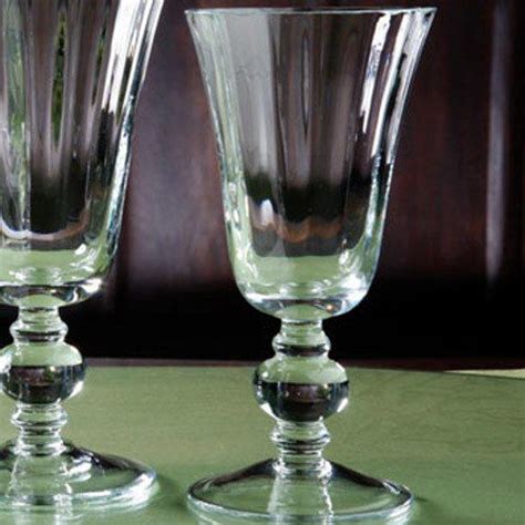 Casafina Glassware Wine Stem Tulip Optic Set Of 6 Homebello Glassware Wine Collection Wine