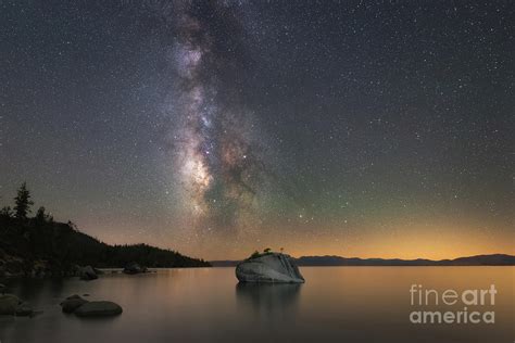 Lake Tahoe Milky Way Photograph By Michael Ver Sprill