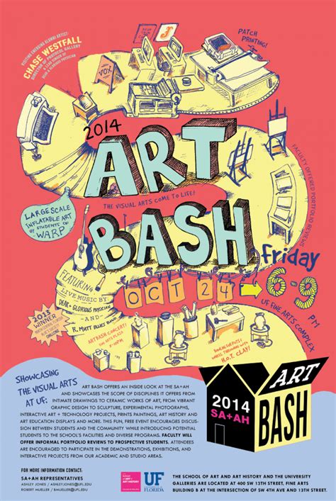 Artbash 2014 Showcases The Visual Arts At Uf On Friday October 24 6 9 P M News College Of